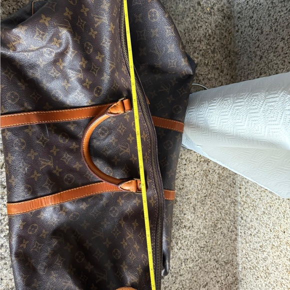 Louis Vuitton Brown and Tan Monogram Duffel Bag - Picture 11 of 11